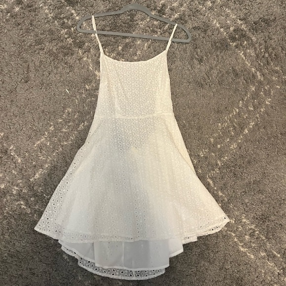 Women's Dress Crisscross Tie Backless Schiffy Slip Dress Dresses - Picture 3 of 4